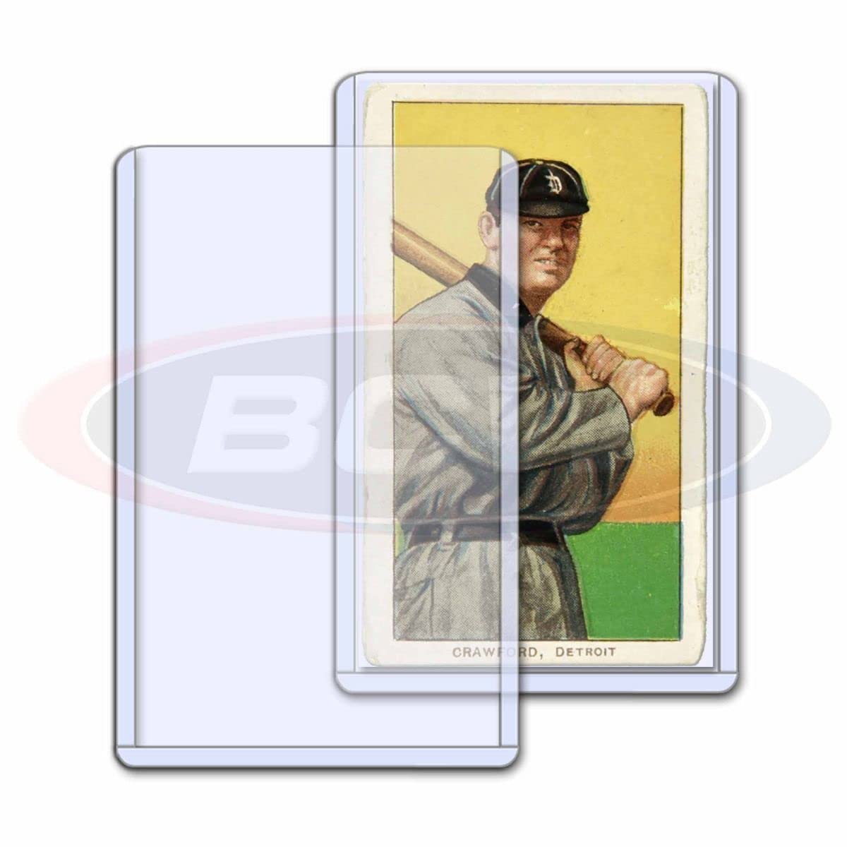 BCW Tobacco Card Topload Holder – Pack of 25 | Mini Card Protector for Topps T205, T206 & Allen & Ginter | PVC Card Storage