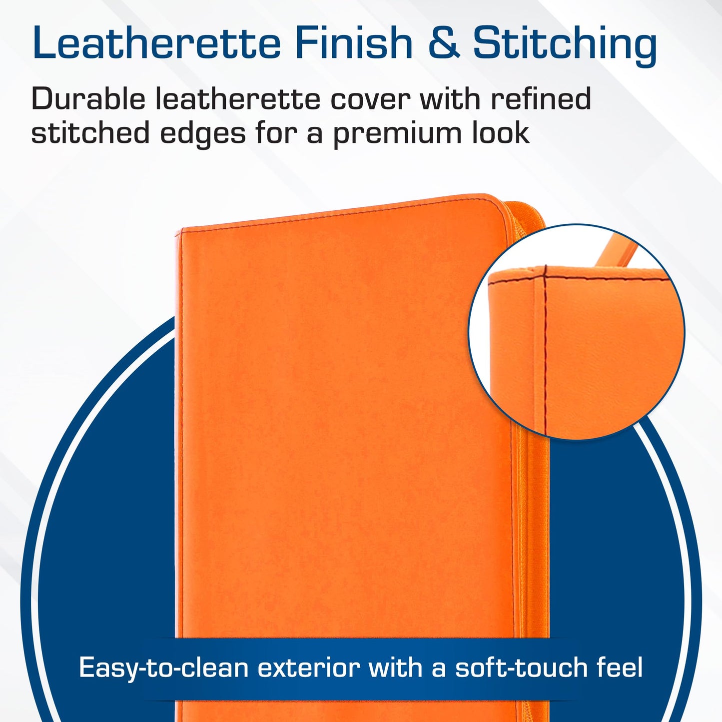 BCW Z-Folio LX 9-Pocket Orange Album | Secure Zipper Card Organizer for Trading Cards