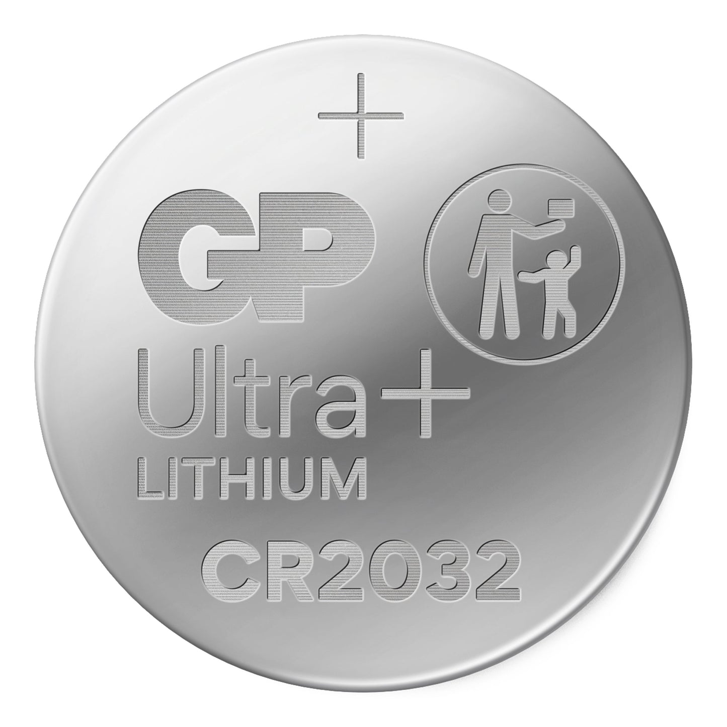 GP CR2032 Ultra Plus 3V Lithium Coin Cell Batteries - Pack of 2