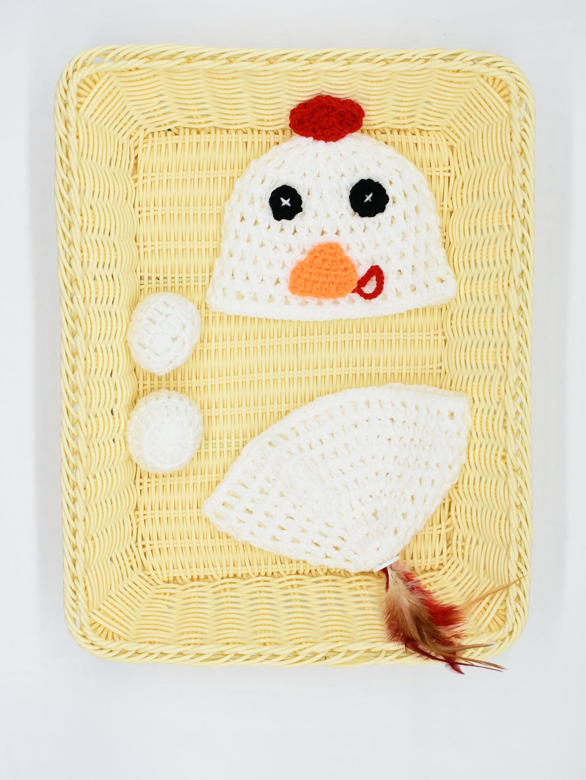 Hand-knitted Cartoon Animal-shaped Newborn Photography Outfits