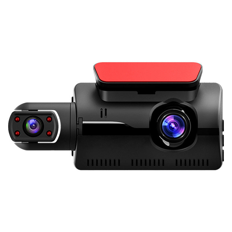 Car Front Car 3-inch Driving Recorder HD Dual Lens On-board Camera