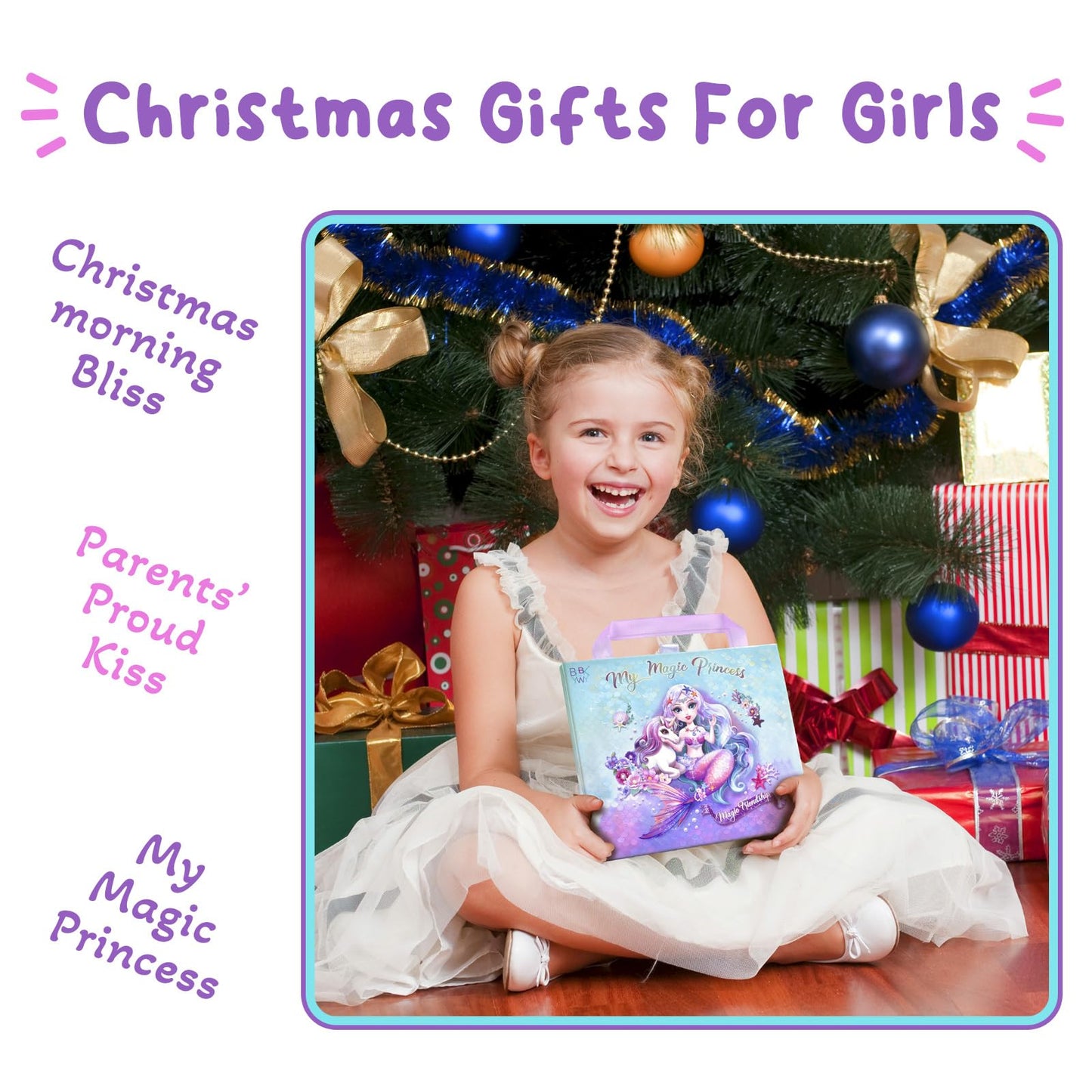 BDBKYWY Charm Bracelet Kit & Unicorn Mermaid Toy for Girls 8–12