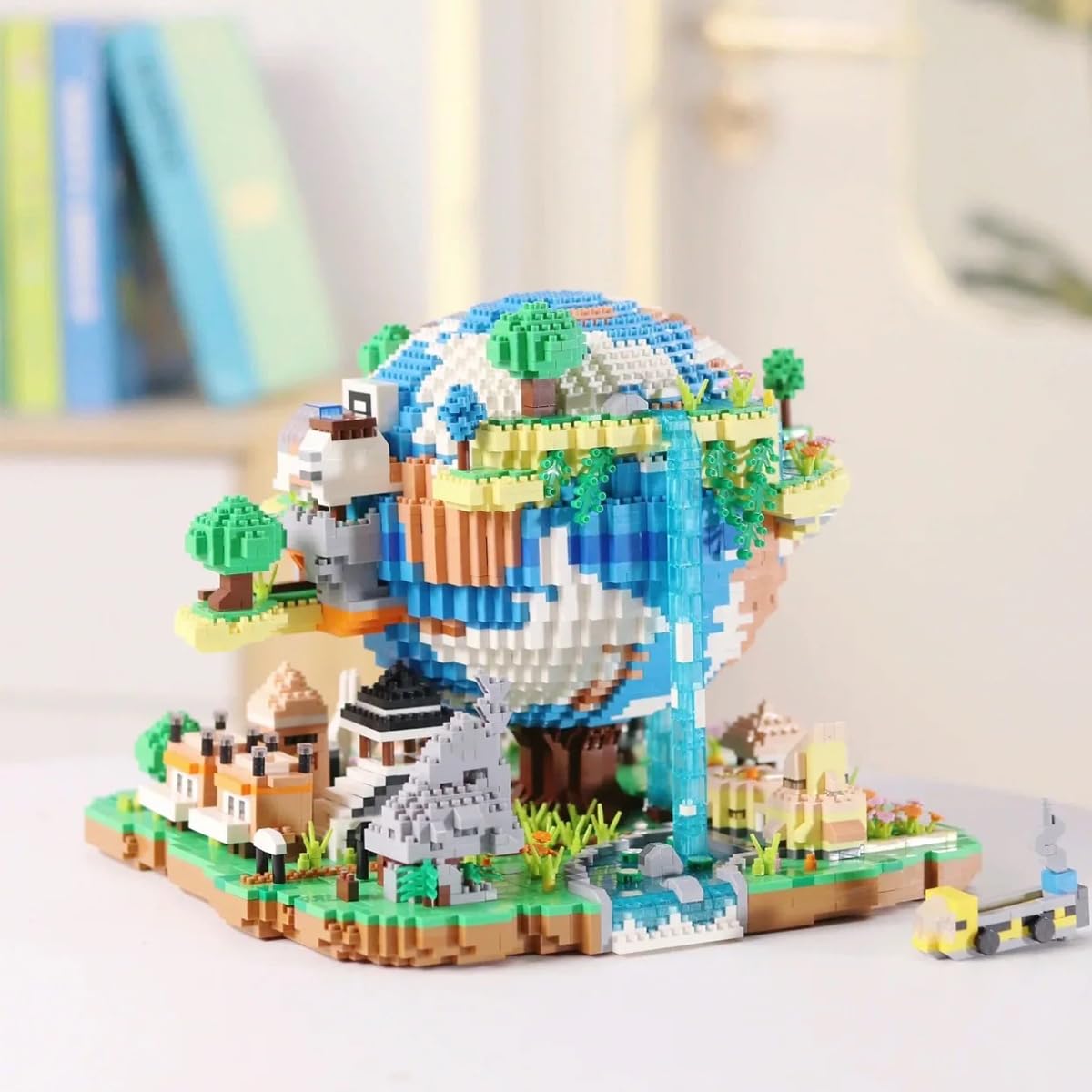 BDYDT Architecture Global Village Micro Building Blocks Set (5452PCS) – Model Toys for Kids & Adults