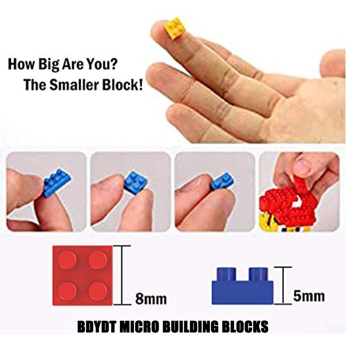 BDYDT Architecture Global Village Micro Building Blocks Set (5452PCS) – Model Toys for Kids & Adults