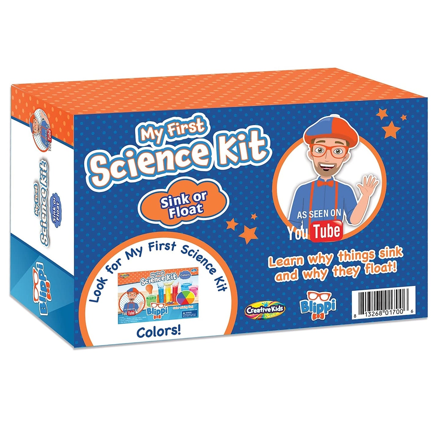 Be Amazing! Toys Blippi My First Science: Sink or Float – Hands-On Early Physics Kit