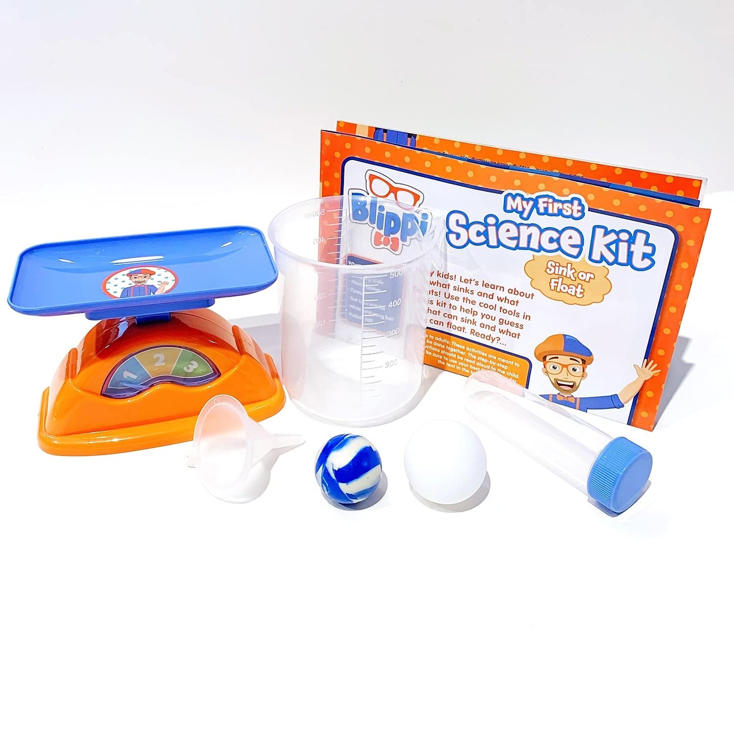 Be Amazing! Toys Blippi My First Science: Sink or Float – Hands-On Early Physics Kit