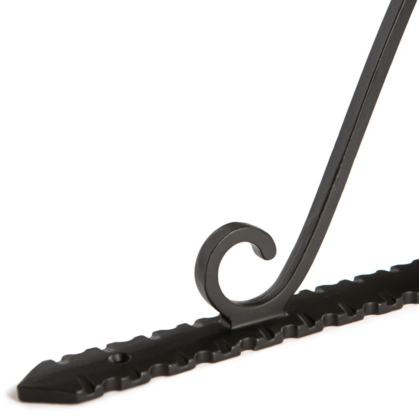 205mm Notched Scroll Iron Shelf Bracket