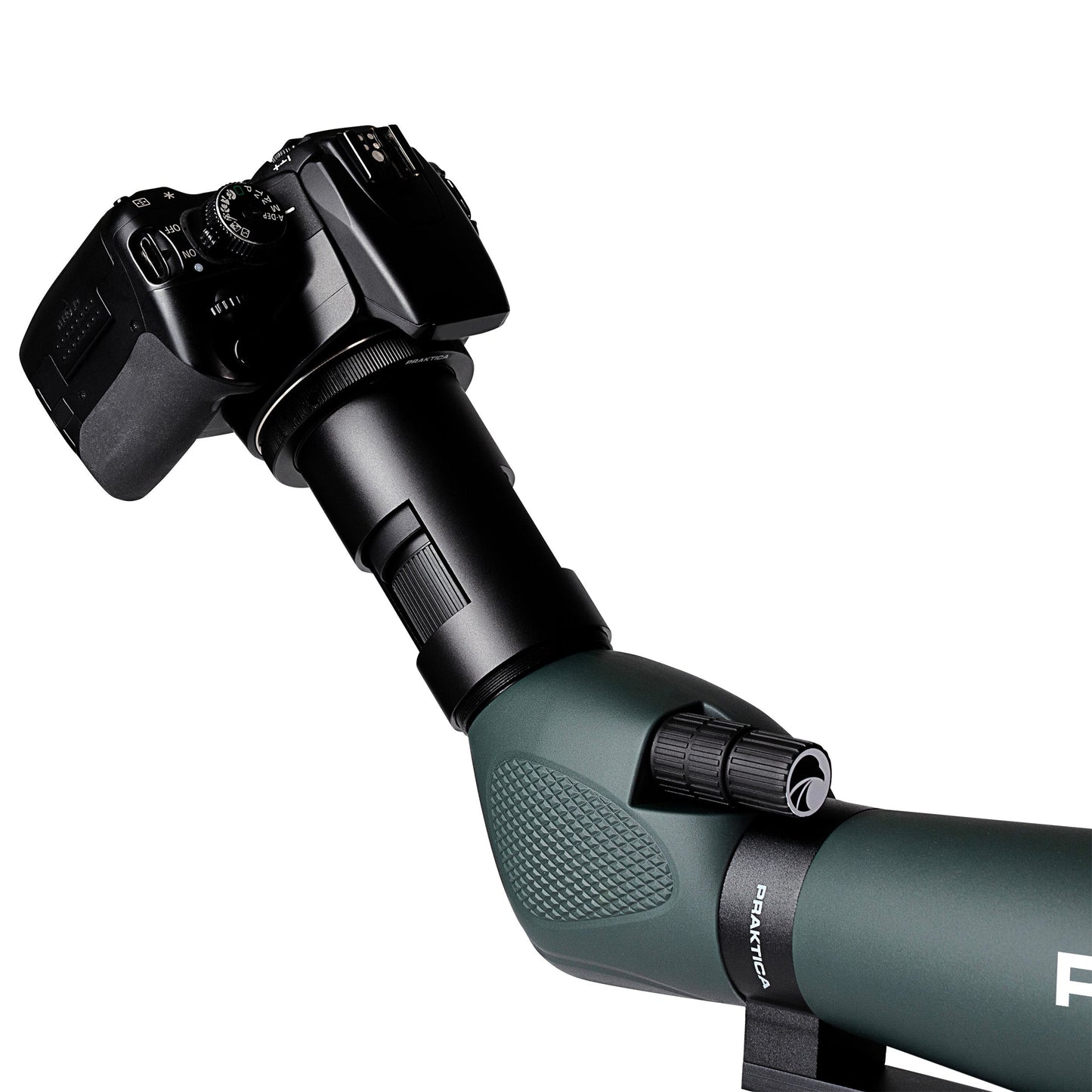 PRAKTICA Highlander 20-60x80mm Spotting Scope Angled FMC Optics - Green