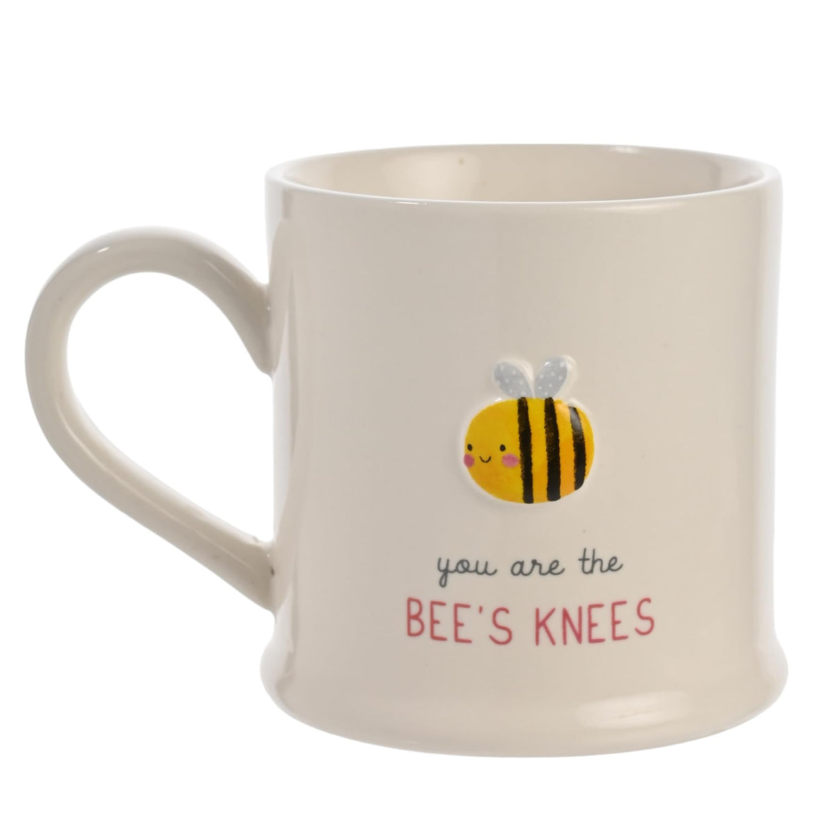 Celebrations - Love Life - 'You are The Bee's Knees' Mother's Day Ceramic Mug - Kitchen Gifting and Homeware for Tea, Coffee & Hot Drinks - 330ml / 11.15oz.