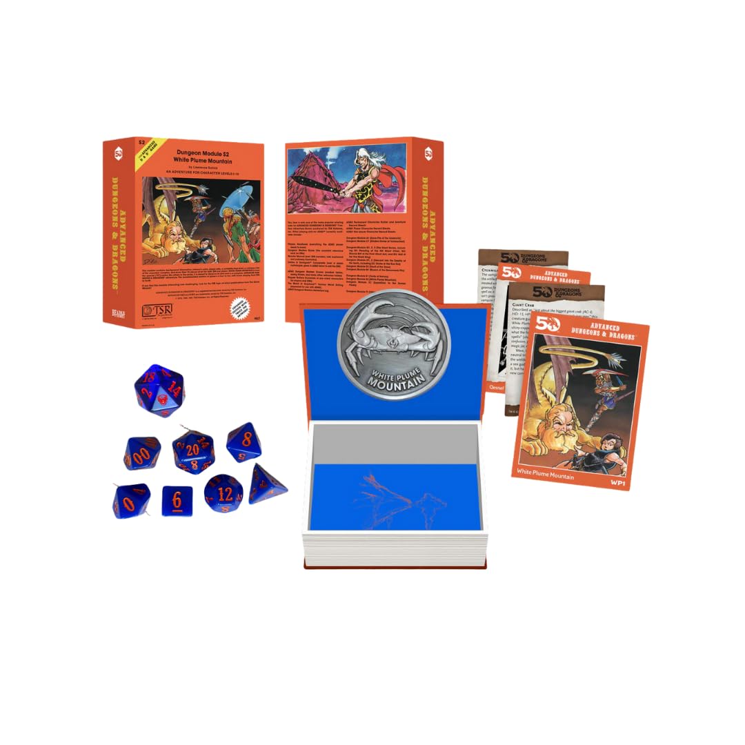 Beadle & Grimm's Classic Module Dice Sets - D&D White Plume Mountain