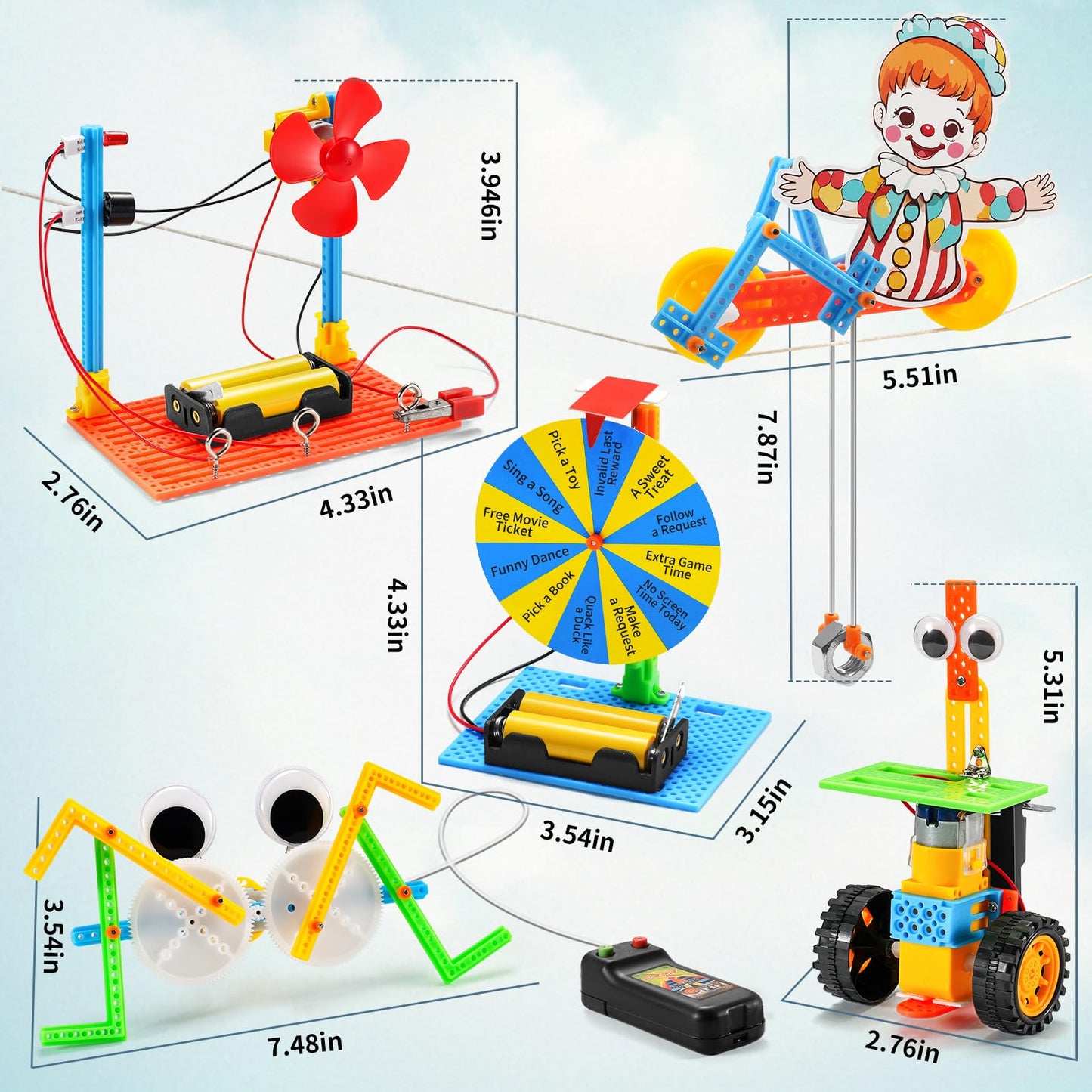 BeAndge STEM Robotics Kits for Kids 8-12 | DIY Engineering & STEM Toys