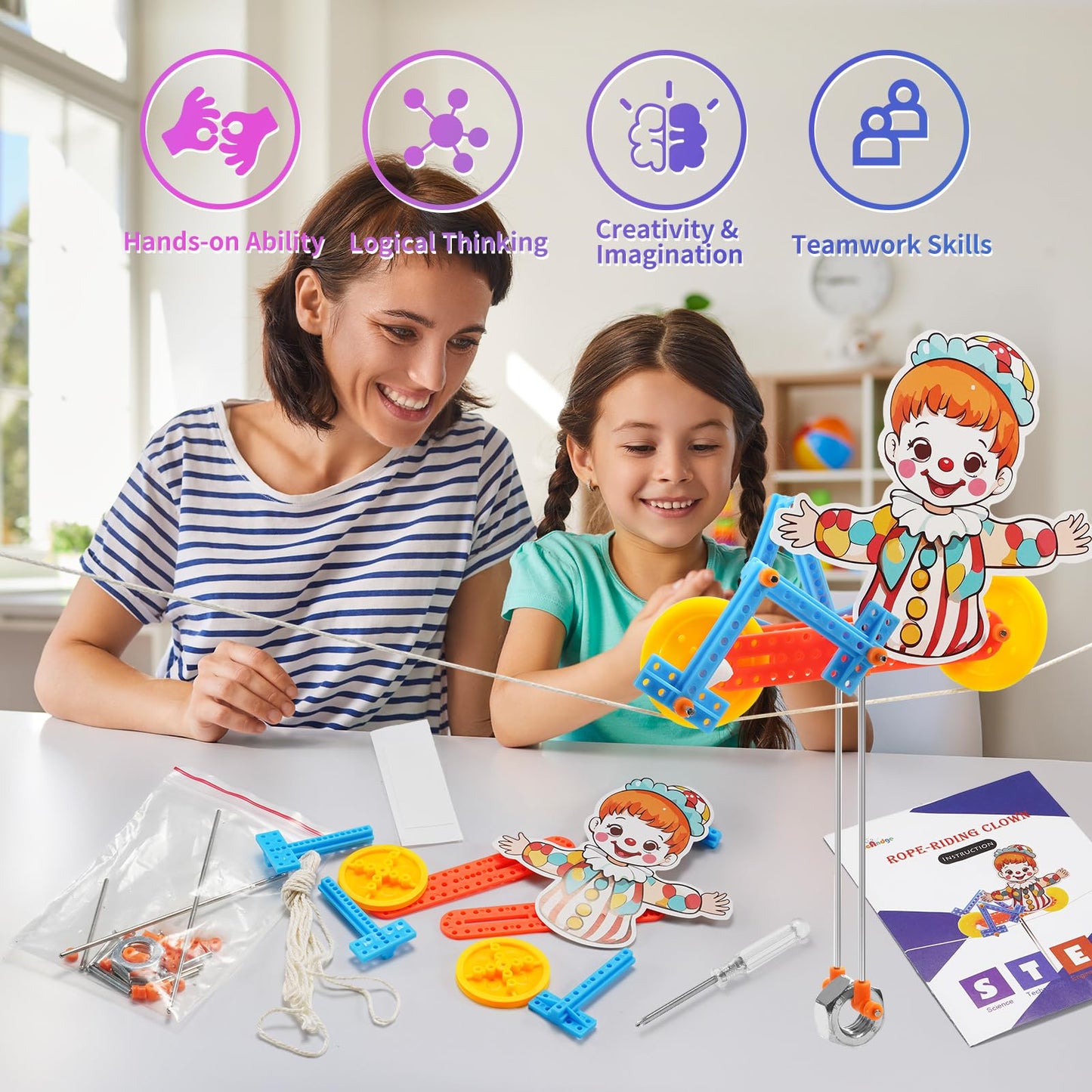 BeAndge STEM Robotics Kits for Kids 8-12 | DIY Engineering & STEM Toys