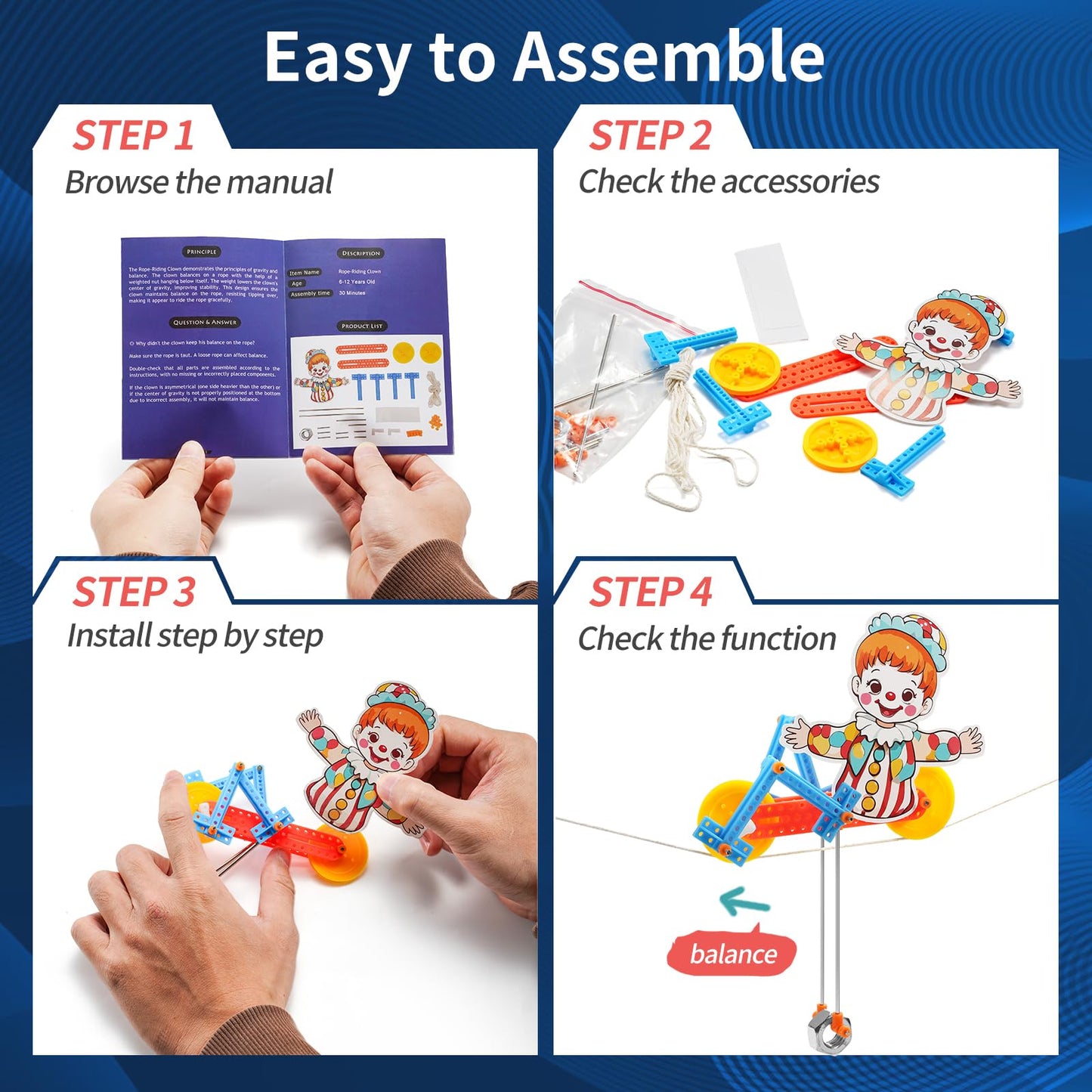 BeAndge STEM Robotics Kits for Kids 8-12 | DIY Engineering & STEM Toys