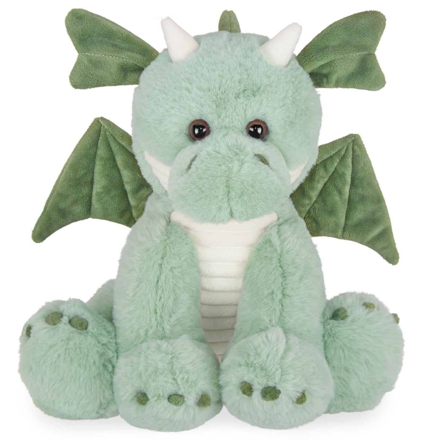 Bearington Burnie Plush Dragon 10.5 Inch - Ultra-Soft Stuffed Animal