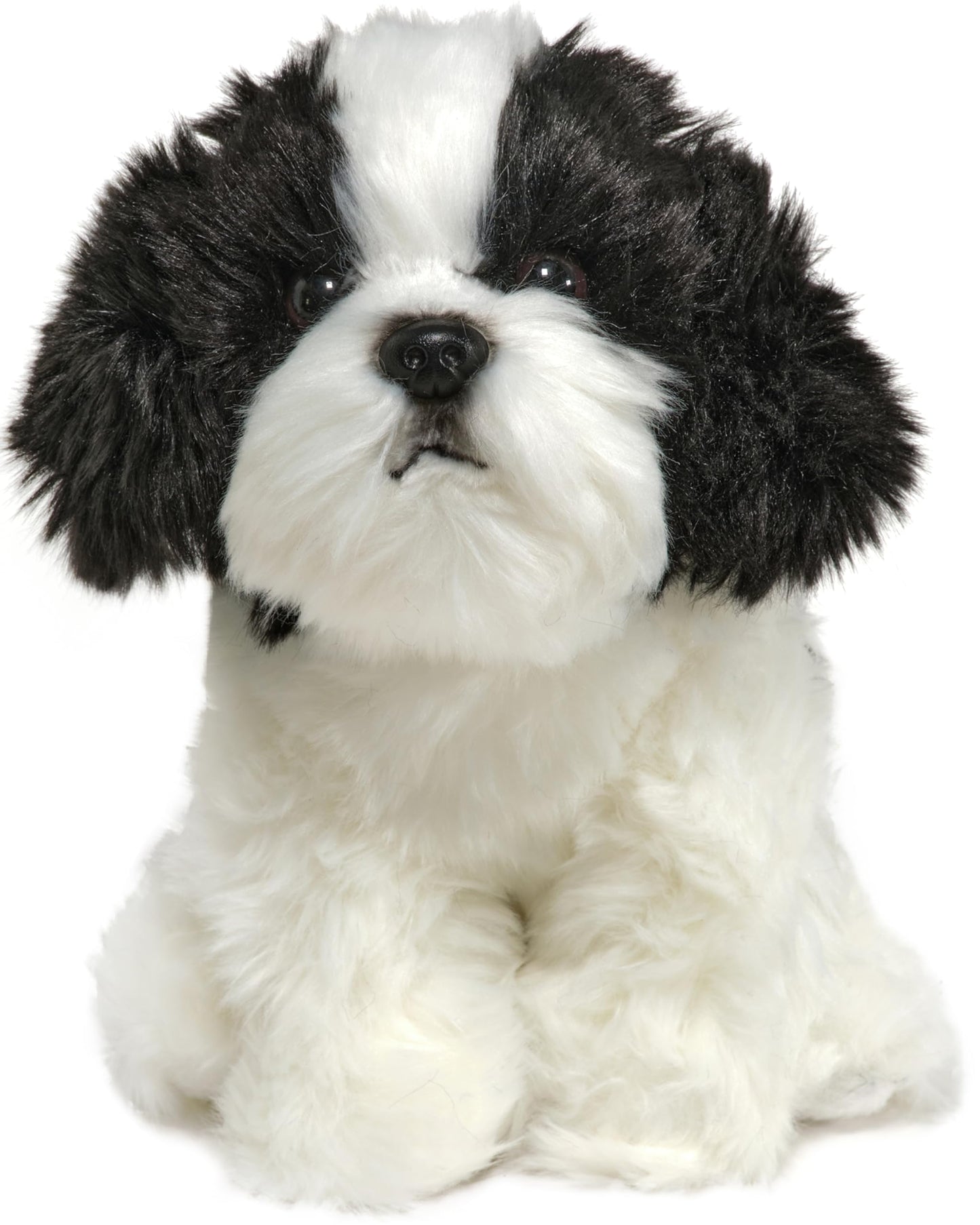 Bearington Collection Butch 11-Inch Shih Tzu Plush – Realistic Stuffed Dog Toy