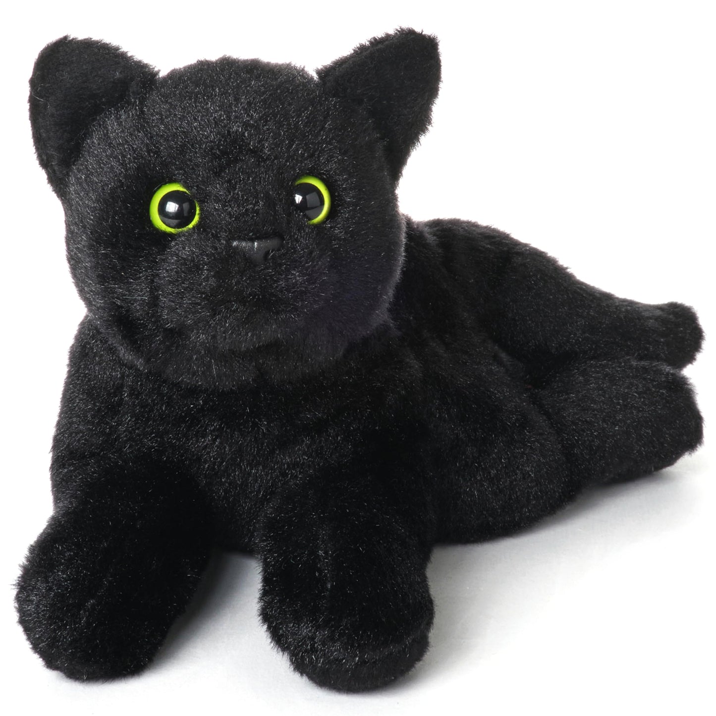 Bearington Lil' Jinx Black Cat Plush – 8-Inch Realistic Kitty Stuffed Animal