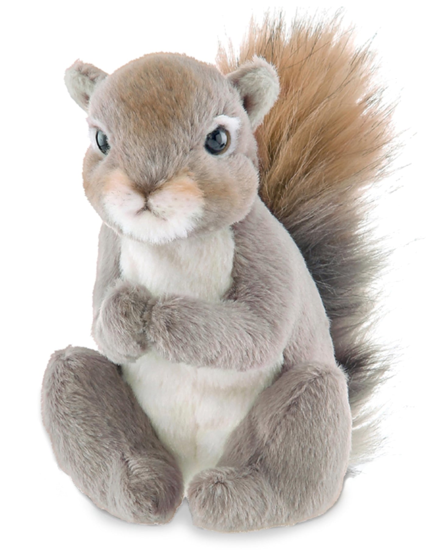 Bearington Lil' Peanut Squirrel Plush – 7-Inch Soft Realistic Squirrel Toy | Bearington Collection