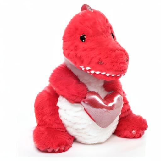 Bearington T-Riffic Love Dinosaur Plush 12in – Ideal Valentine Gift
