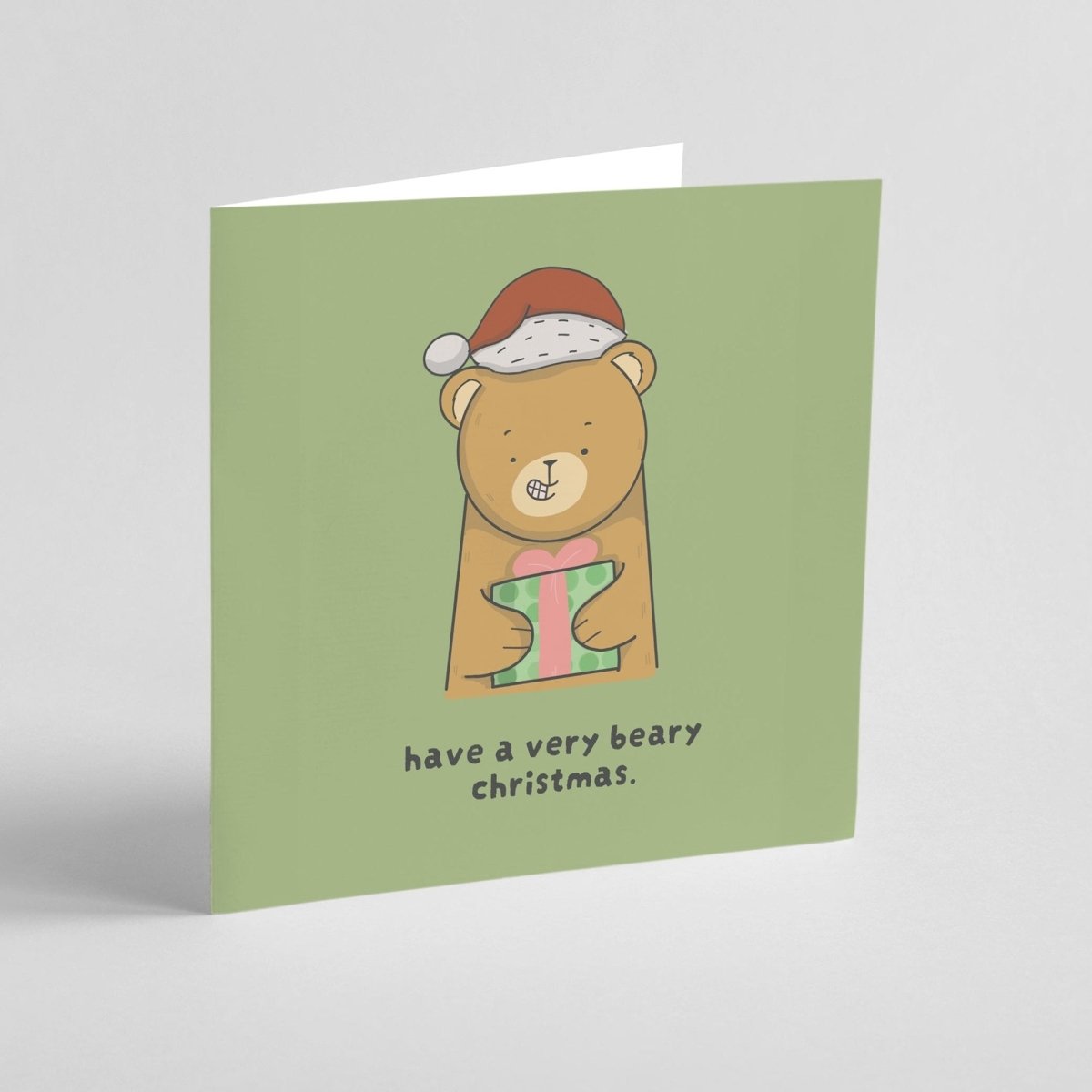 Have A Merry Beary Christmas Greeting Card