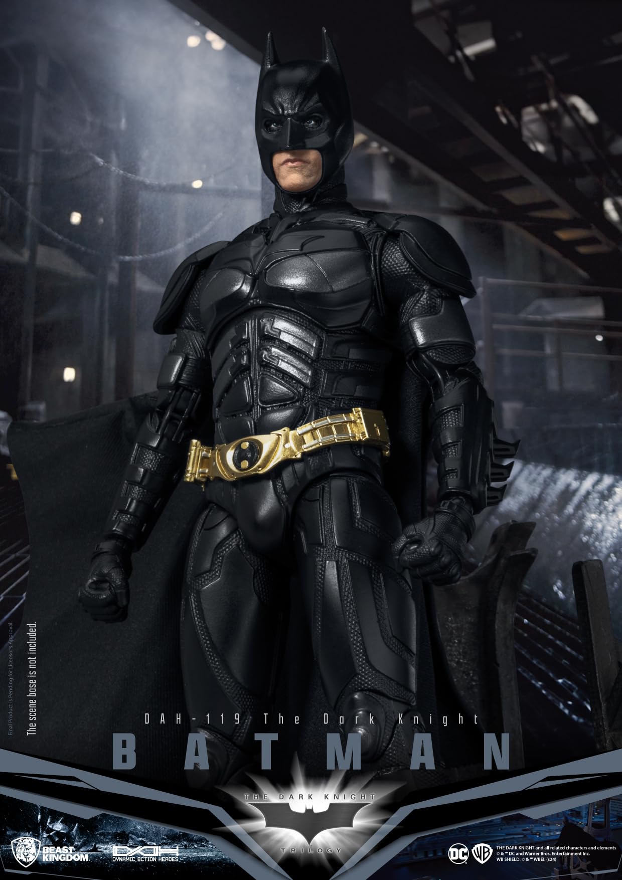 Beast Kingdom DAH-119 Batman (The Dark Knight) Dynamic 8ction Figure