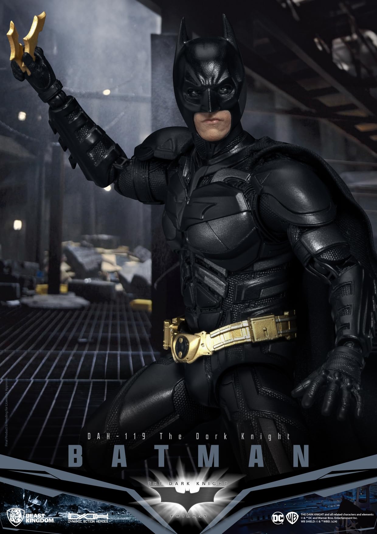 Beast Kingdom DAH-119 Batman (The Dark Knight) Dynamic 8ction Figure