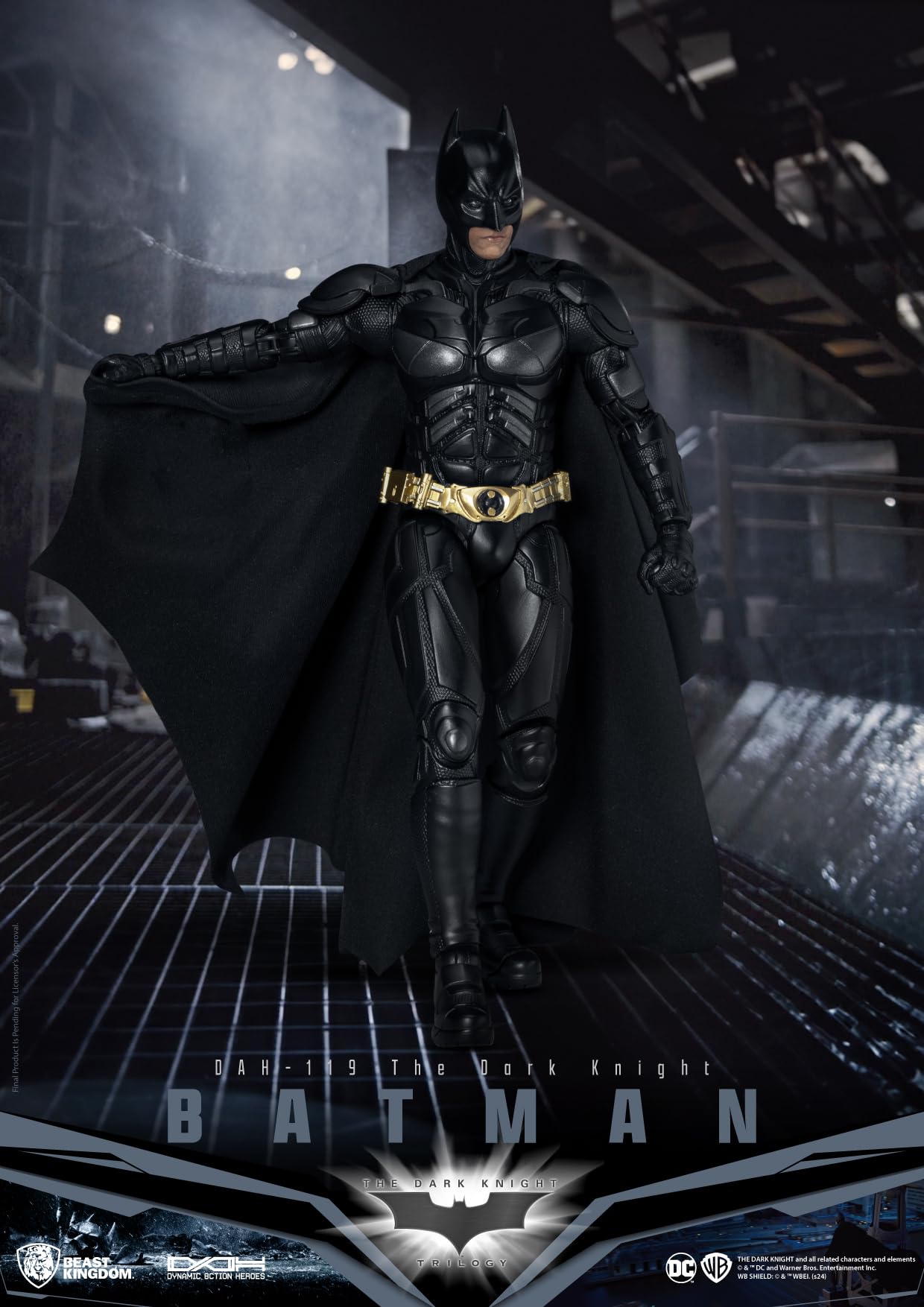 Beast Kingdom DAH-119 Batman (The Dark Knight) Dynamic 8ction Figure