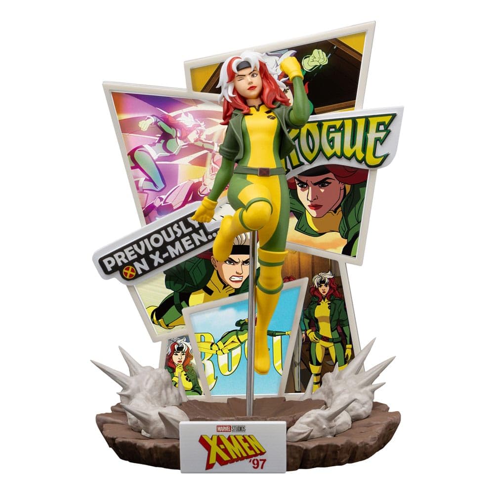 Beast Kingdom Rogue D-Stage Figure – X-Men ’97, 6-inch Diorama, A PREVIEWS Exclusive