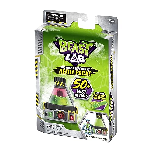 Beast Lab Bio Mist & Experiment Refill Pack – 50+ Reveals, 2 Experiments, Exclusive Weapon