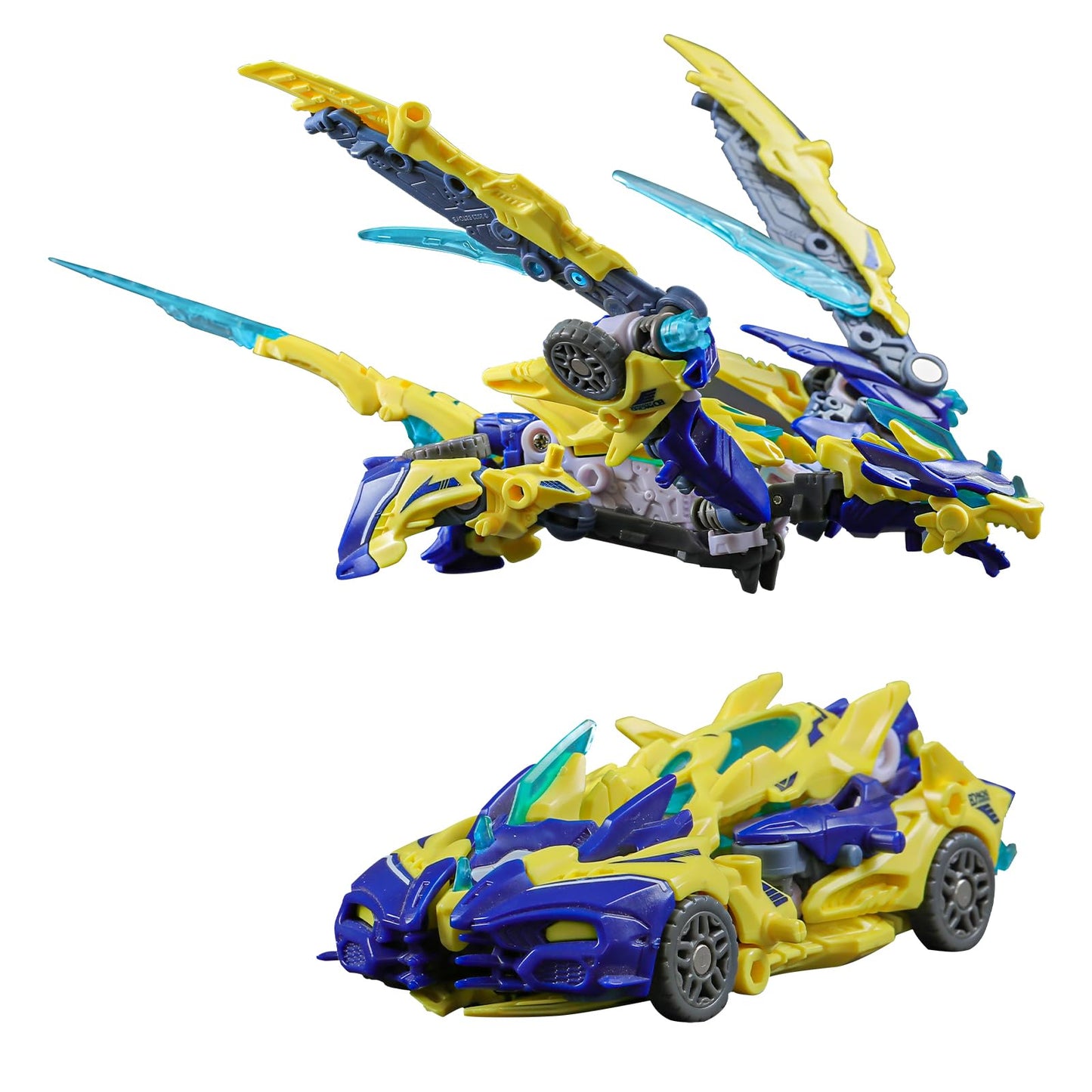 BEASTBOX BEASTDRIVE BD-11 Lightning Lizard Deformation Toy — 2-in-1 Beast and Vehicle Transformer