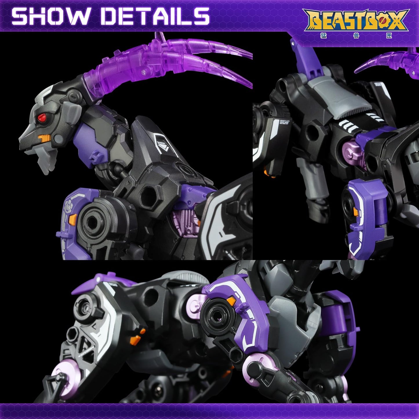 BEASTBOX BB-72 Dimmuborgir – Dual-Shape Transforming Figure: Mecha & Cube by BEASTBOX