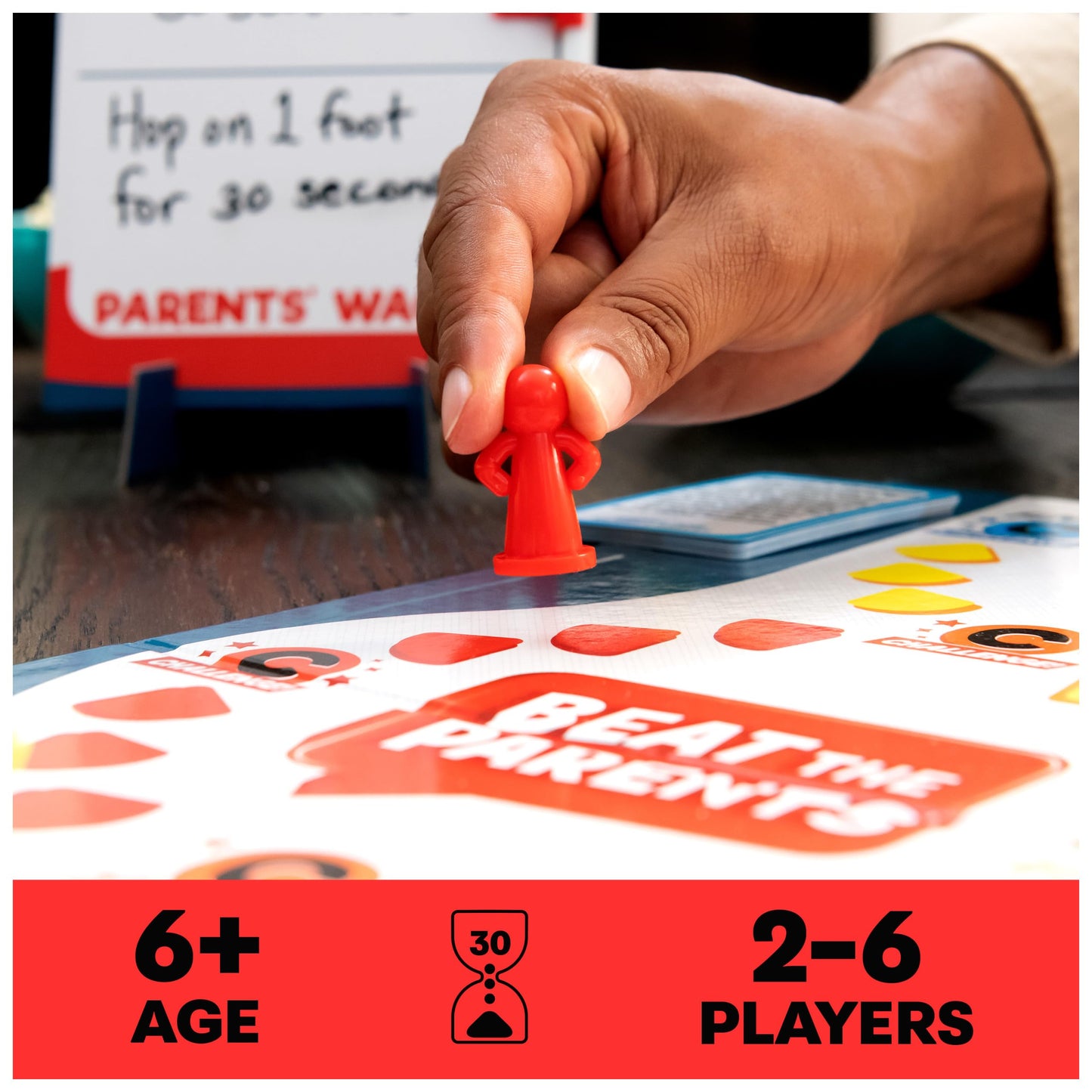 Spin Master Games Beat the Parents Classic Family Trivia Game – Kids vs Parents (Ages 6+)