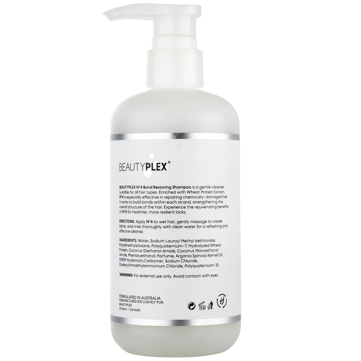 BEAUTY PLEX No. 4 Shampoo for Thinning Hair (Women) | Bond Repair & Moisture | 450ml