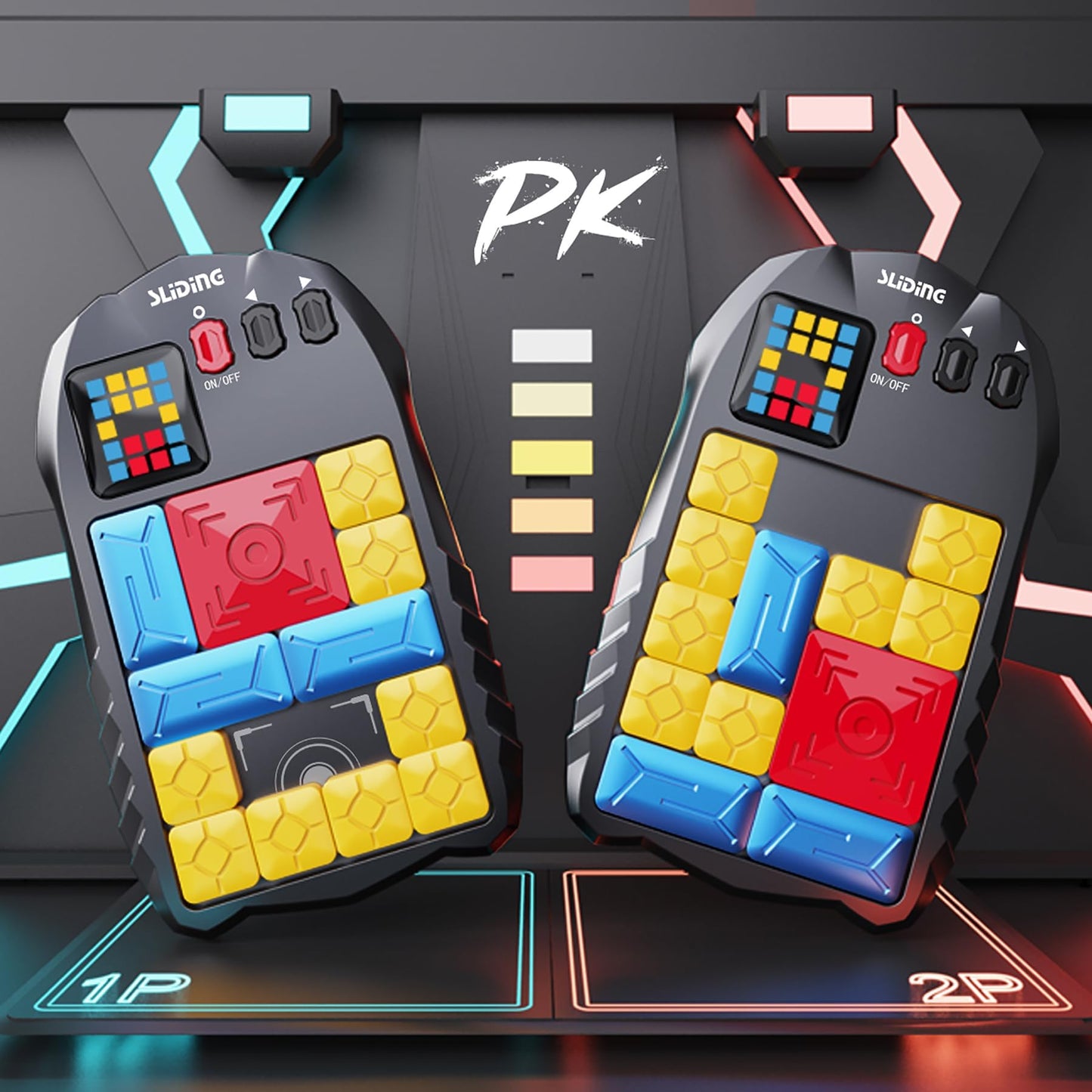 BEBESIRI Super Slide Puzzle Game - 500+ Levels Electronic Sliding Puzzle for All Ages