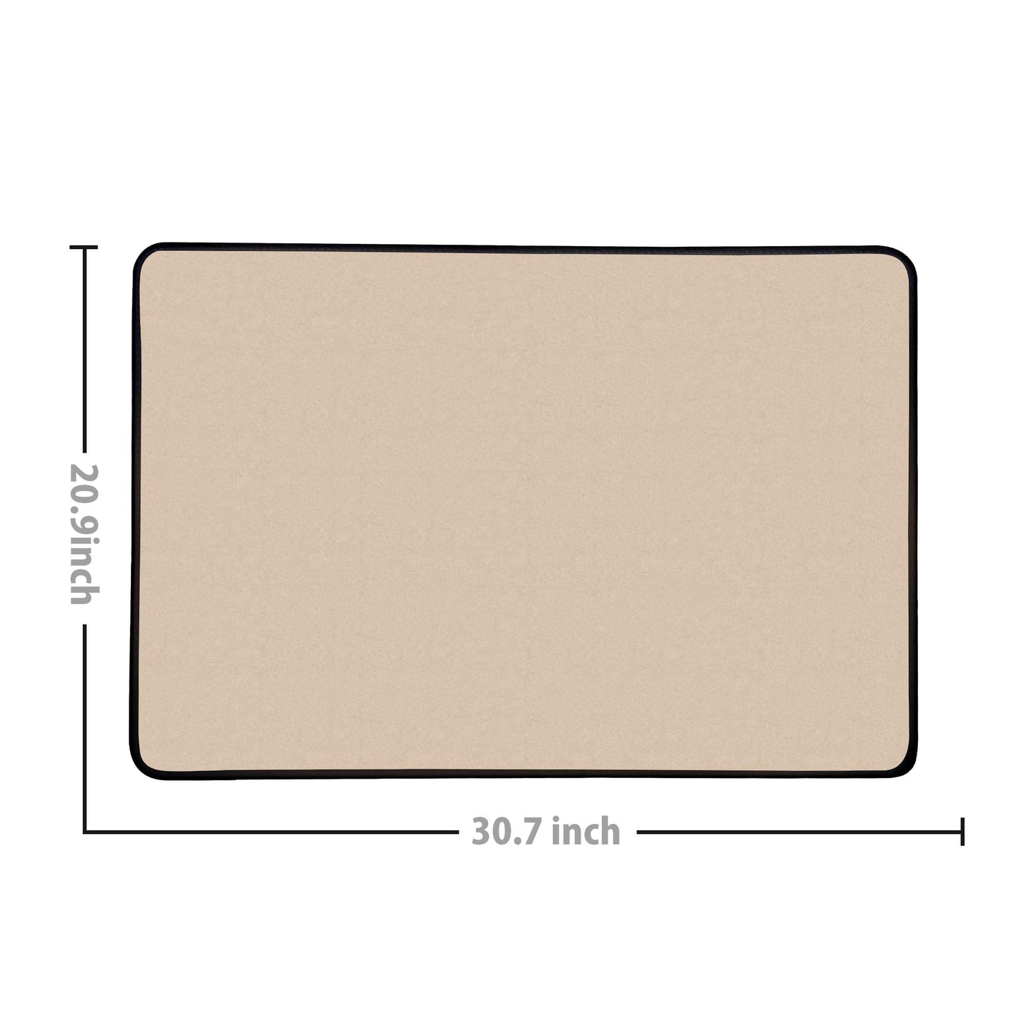 Becko US Jigsaw Puzzle Board – Portable Puzzle Table for Up to 1000 Pieces (Khaki)