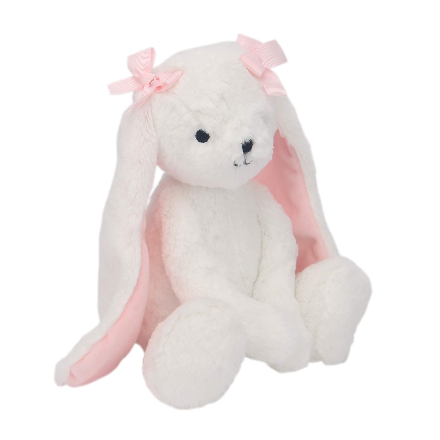 Bedtime Originals Blossom Snowflake Plush Bunny – 13-Inch Soft Stuffed Animal