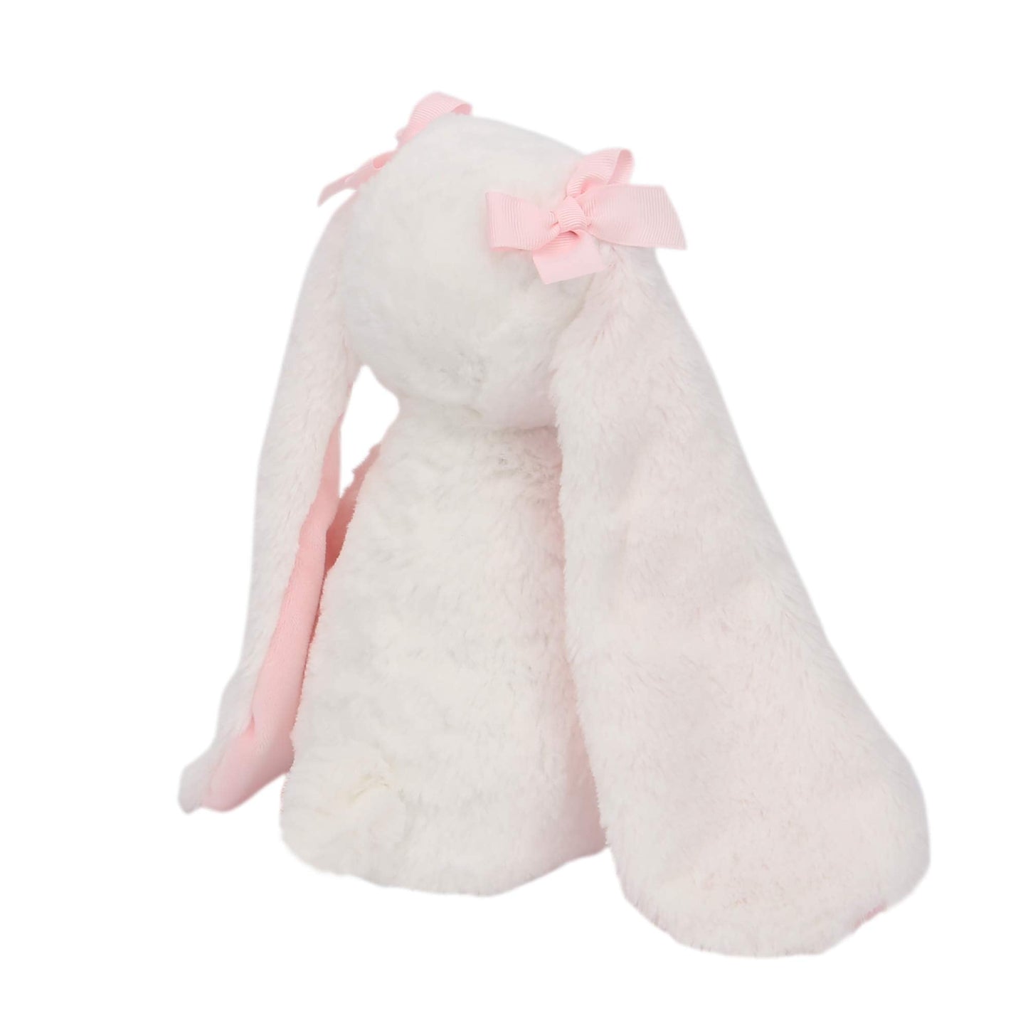 Bedtime Originals Blossom Snowflake Plush Bunny – 13-Inch Soft Stuffed Animal