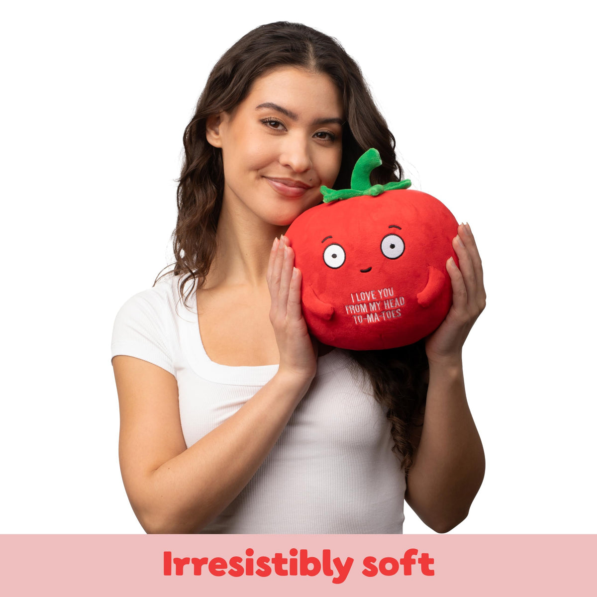 Bee! Big Tender Tomato Plushie – Ultra-Soft Plush Toy for Cuddles and Gifts