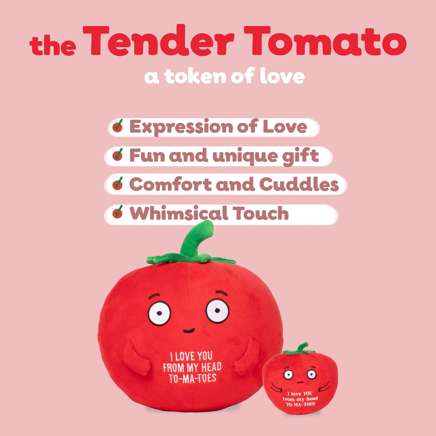 Bee! Tender Tomato Plushie — Ultra-Soft Stuffed Animal Gift