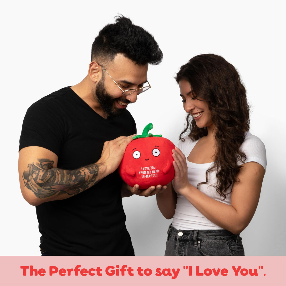 Bee! Big Tender Tomato Plushie – Ultra-Soft Plush Toy for Cuddles and Gifts