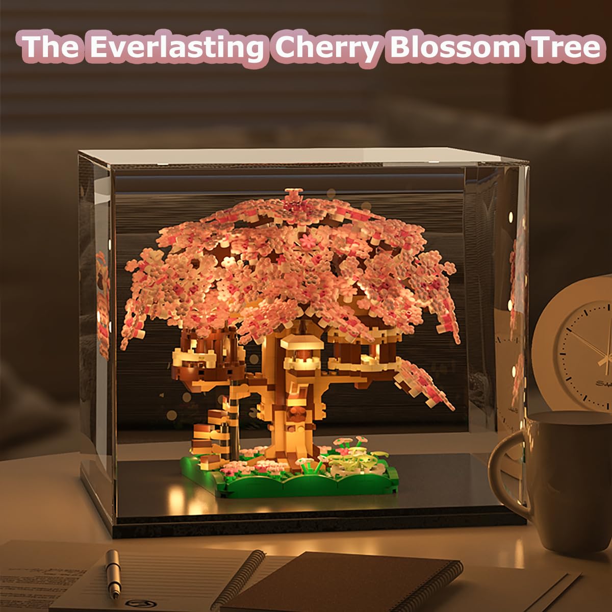 Beego 2 Bonsai Tree Cherry Blossom Building Toy – 2201 PCS