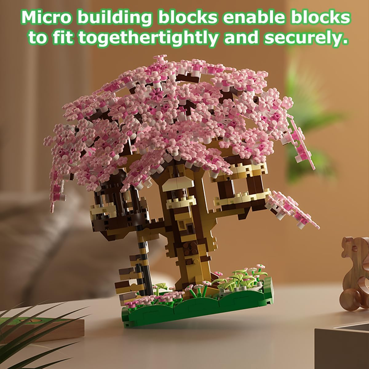 Beego 2 Bonsai Tree Cherry Blossom Building Toy – 2201 PCS