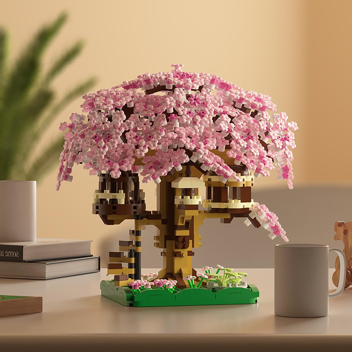 Beego 2 Bonsai Tree Cherry Blossom Building Toy – 2201 PCS
