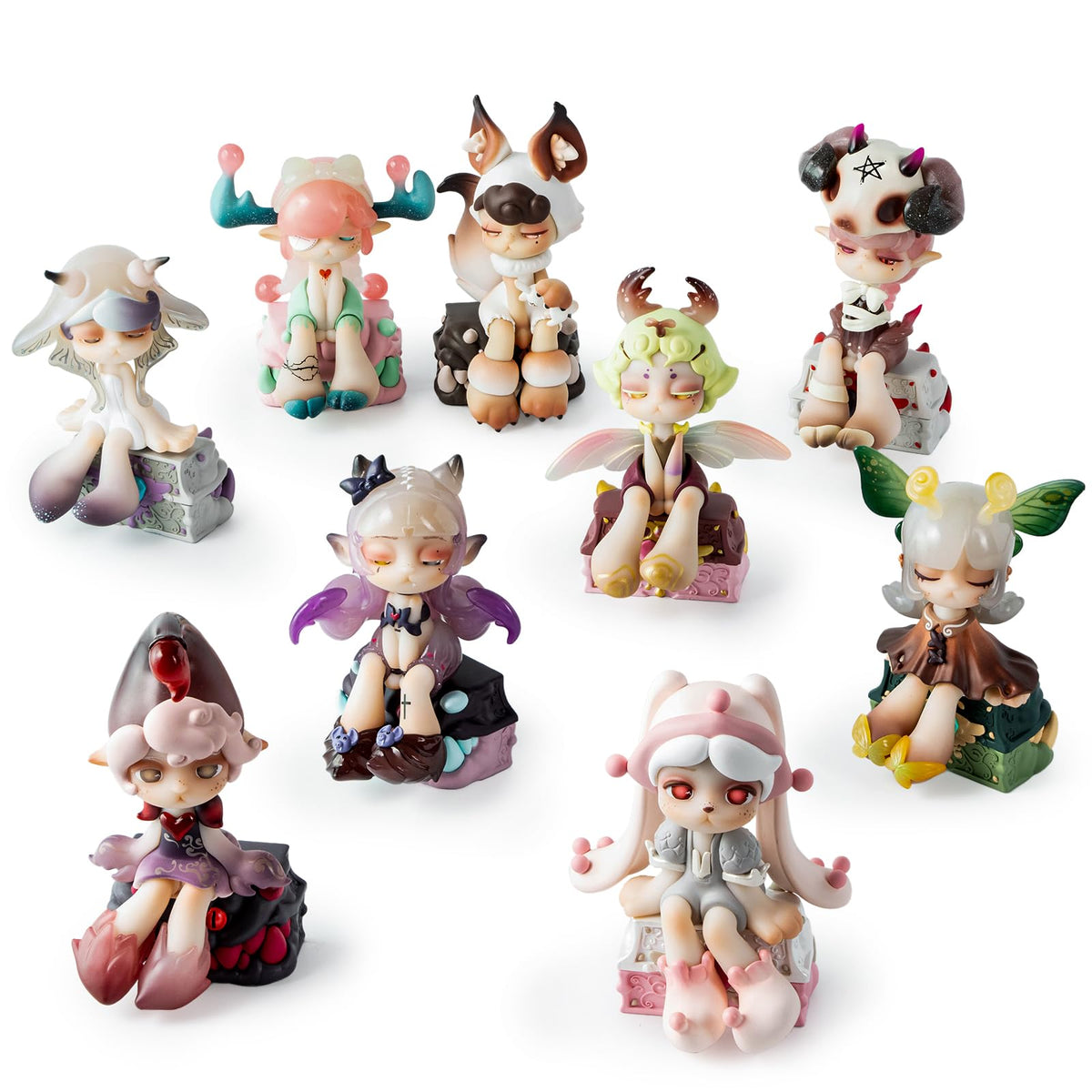 BEEMAI Aroma Princess Magic Town Series 1PC Blind Box Figure – Collectible Toys
