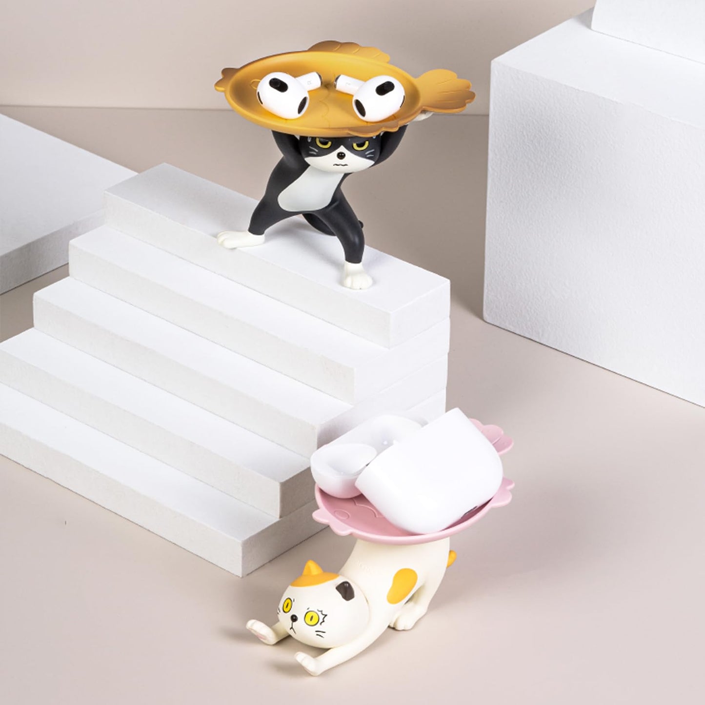 BEEMAI Cat Stands Series 1PC Blind Box – Collectible Cute Figures