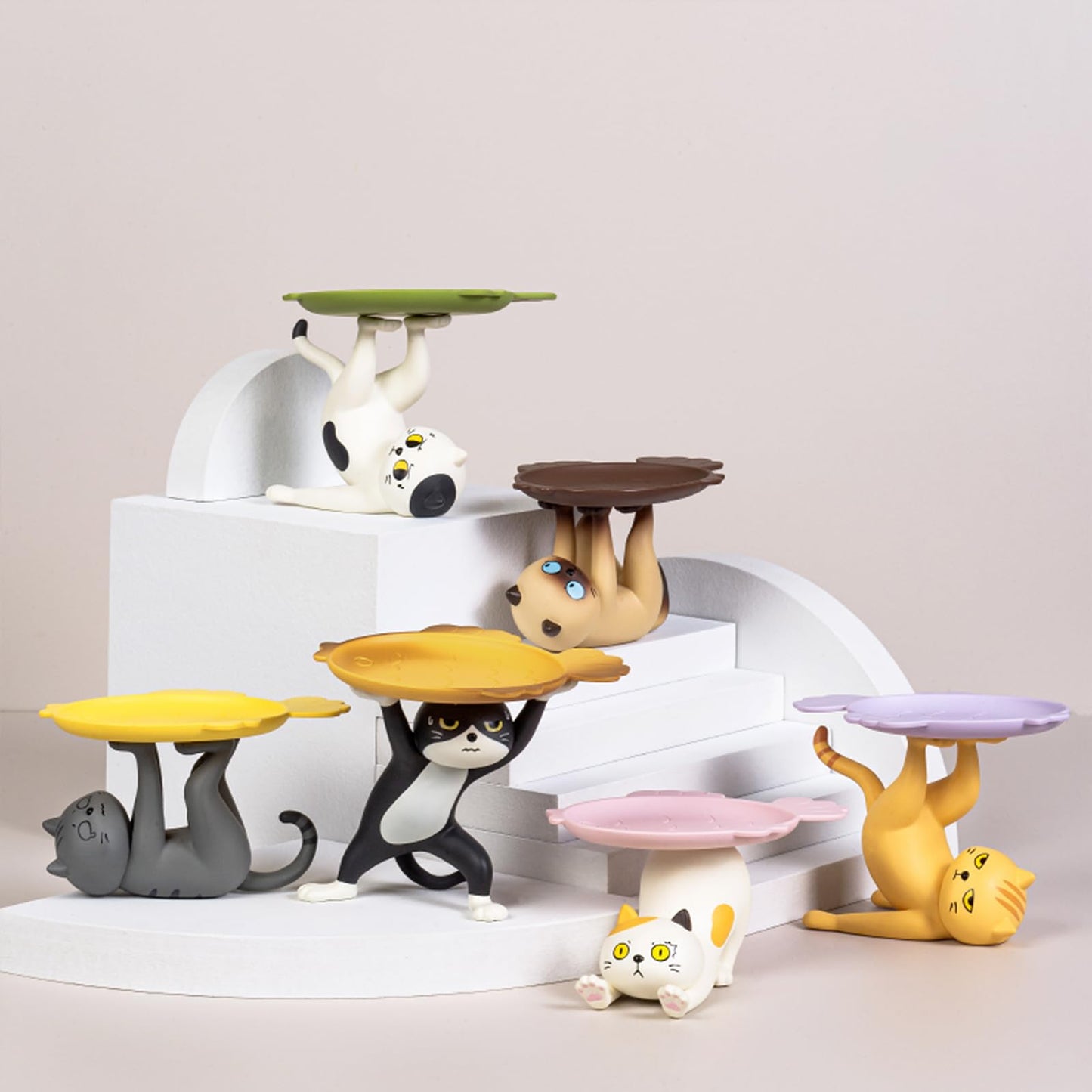 BEEMAI Cat Stands Series 1PC Blind Box – Collectible Cute Figures