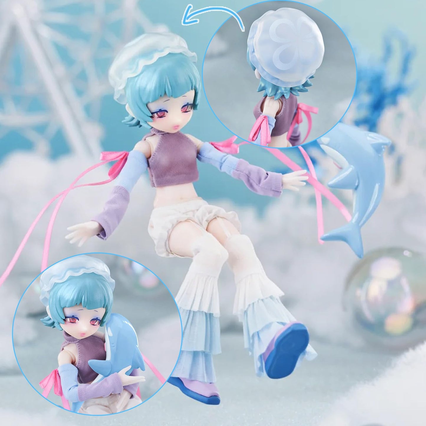 BEEMAI Eve-Lynna Dream Paradise Series Blind Box Figure – 1/12 Collectible Gift