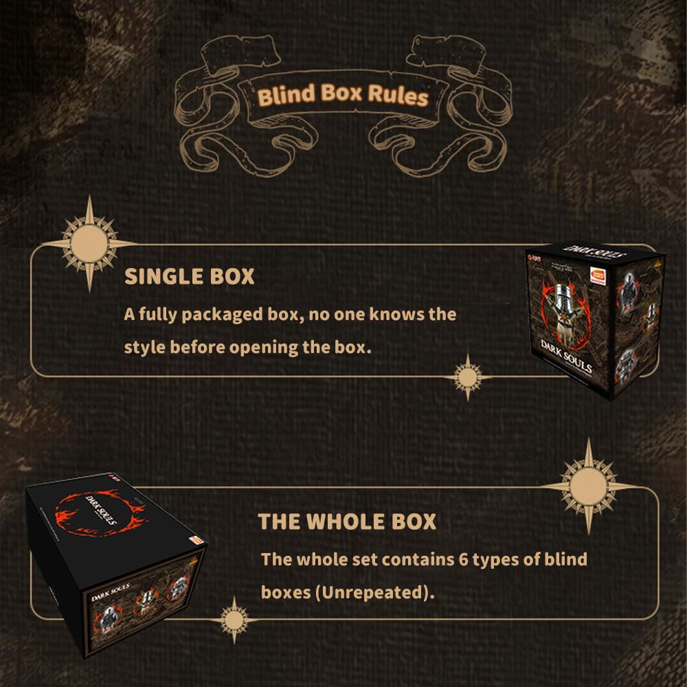 BEEMAI Firelink DkSouls Series 1 Blind Box Figures | Random Collectible Toys