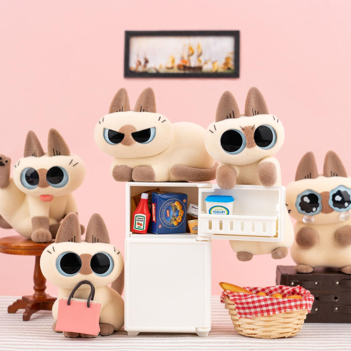 BEEMAI Nobeko Azukisan's Daily Series 2 Blind Box – Collectible Figures (1 PC)