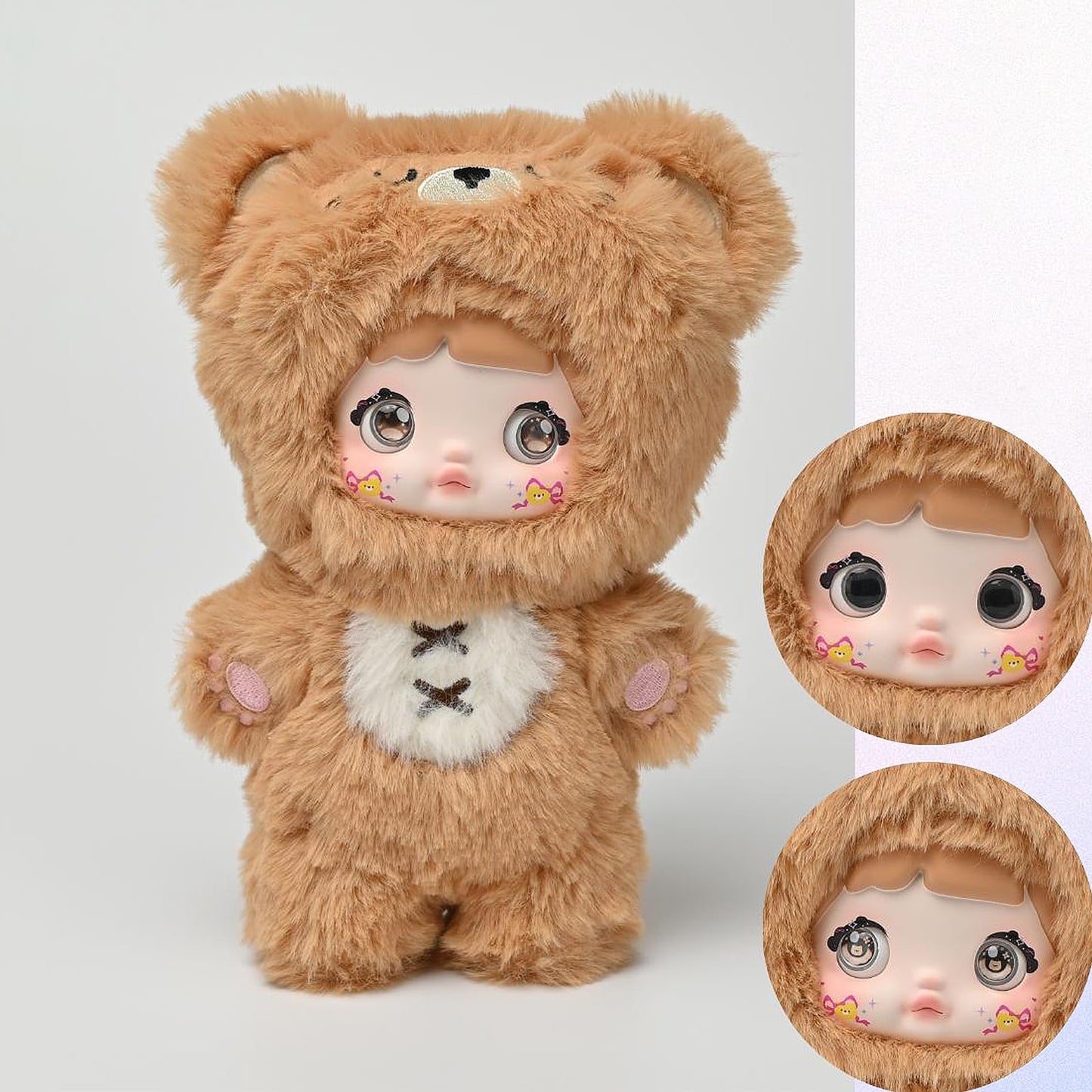BEEMAI Nommi Loveliness Never Ends Series: Plush Blind Box Collectible Figures