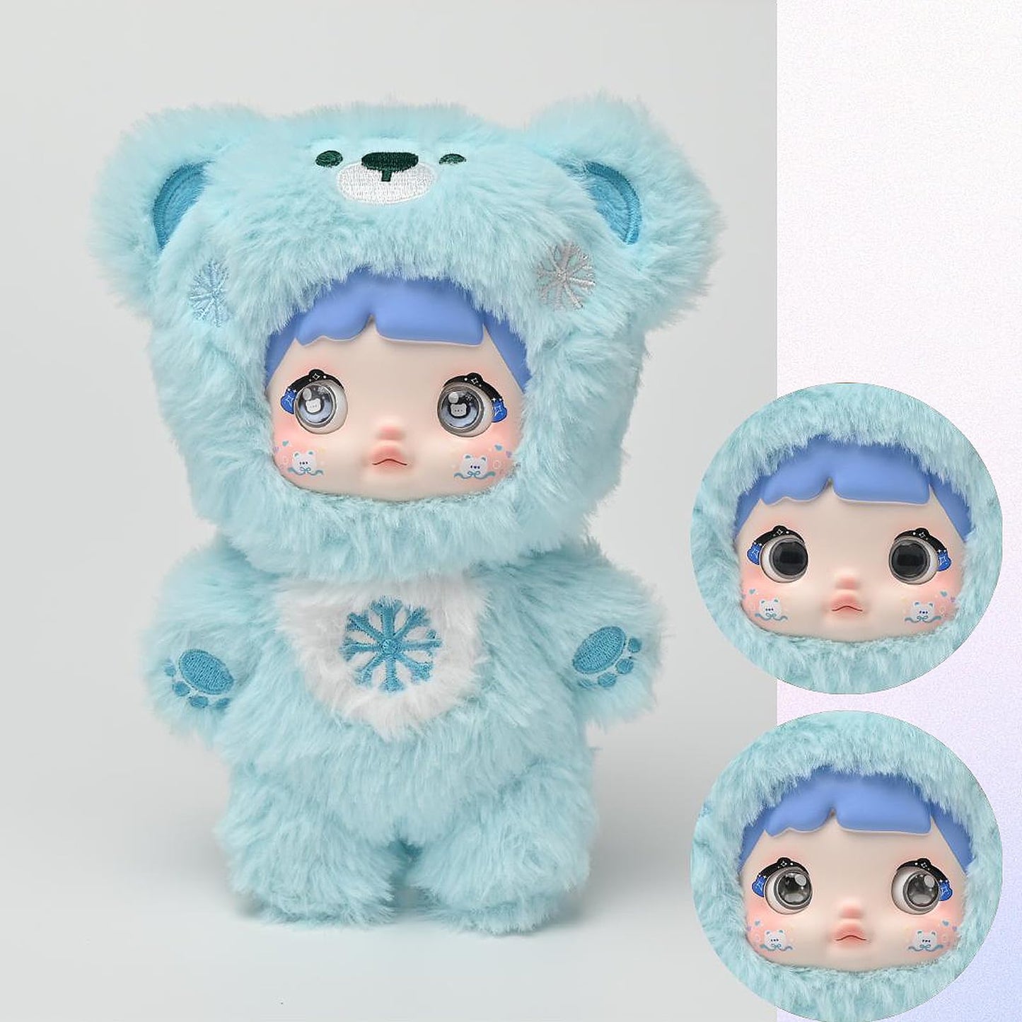BEEMAI Nommi Loveliness Never Ends Series: Plush Blind Box Collectible Figures